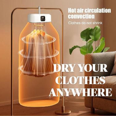 Portable Electric Clothes Dryer for Apartments & Travel