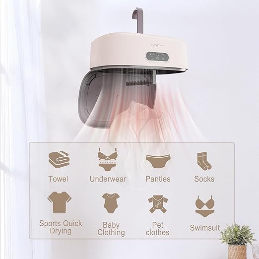Portable Electric Clothes Dryer for Apartments & Travel
