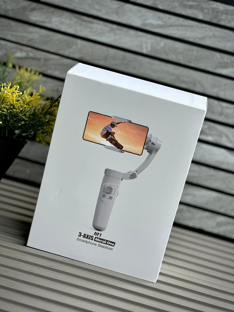 M1 3-Axis Smartphone Gimbal | Stabilizer – Professional Handheld Video Stabilizer for Smooth Cinematic Shots