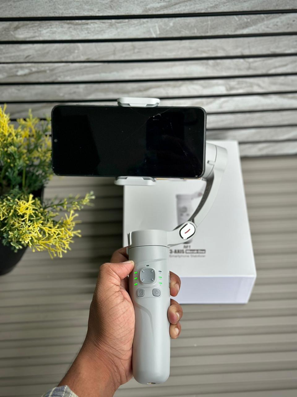 M1 3-Axis Smartphone Gimbal | Stabilizer – Professional Handheld Video Stabilizer for Smooth Cinematic Shots