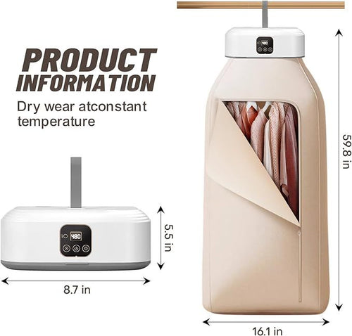 Portable Electric Clothes Dryer for Apartments & Travel